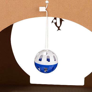 PetMaker Cardboard Cat House with Scratching Pads