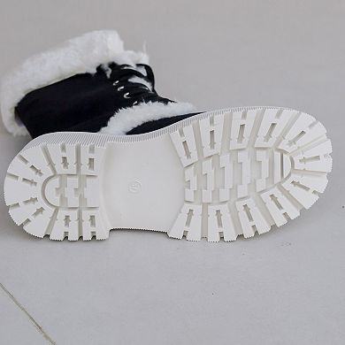 Henry Ferrera Women's Fashion Snow Boots