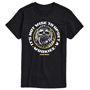 Big & Tall Star Wars Upset A Wookiee Graphic Tee