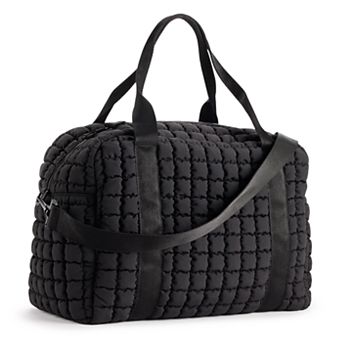 FLX Large Quilted Travel Duffle Bag