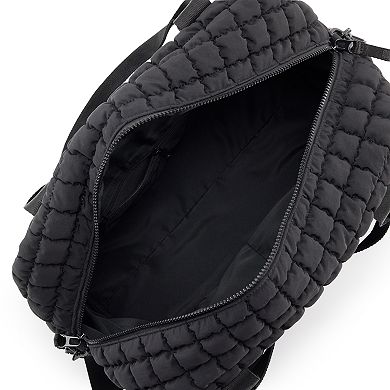 FLX Large Quilted Travel Duffle Bag