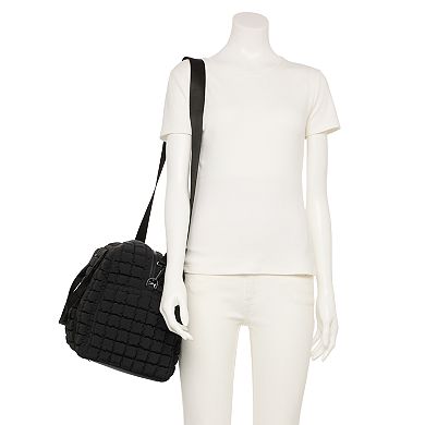 FLX Large Quilted Travel Duffle Bag