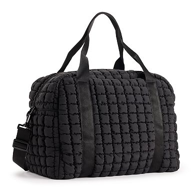 FLX Large Quilted Travel Duffle Bag