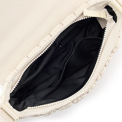 FLX Quilted Flap Crossbody Bag