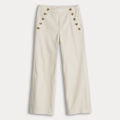 Women's LC Lauren Conrad Super High Rise Crop Sailor Jeans