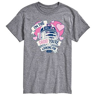 Big & Tall Star Wars R2-D2 The Droid You're Looking Graphic Tee