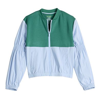 Girls Tek Gear® Color Block Windbreaker