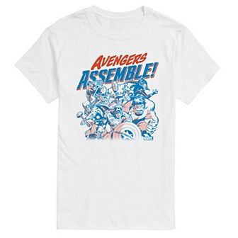 Men's Marvel Avengers Assemble Group Graphic Tee
