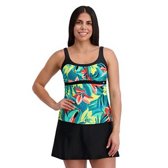 Women's ZeroXposur Exotic Peasant Tankini Swim Top