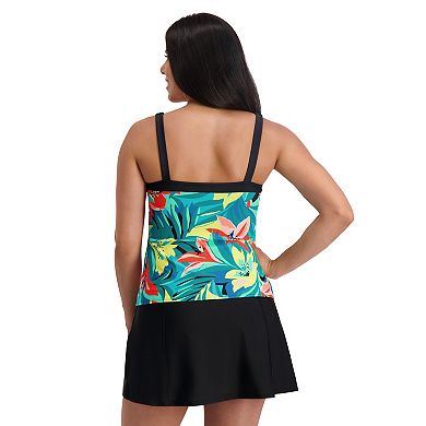 Women's ZeroXposur Exotic Peasant Tankini Swim Top