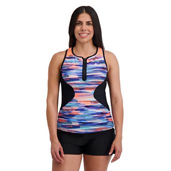 Women's ZeroXposur Beam Scuba Tankini Swim Top