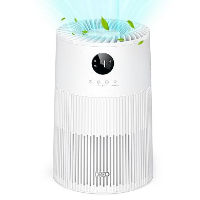 DREO Macro 414 Air Purifier with HEPA Filtration and Ambient Light