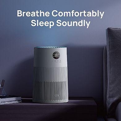 DREO Macro 414 Air Purifier with HEPA Filtration and Ambient Light