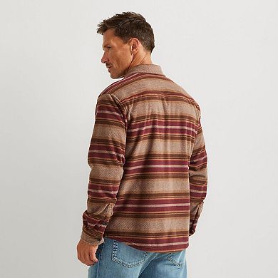 Men's Eddie Bauer Long Sleeve Quest Flannel Button-Down Shirt