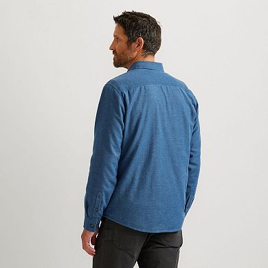 Men's Eddie Bauer Fleece-Lined Flannel Shirt Jacket