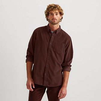 Men's Eddie Bauer Long Sleeve Corduroy Shirt
