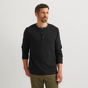 Eddie Bauer Men's Thermal Long Sleeve Henley