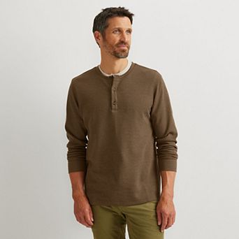Eddie Bauer Men's Thermal Long Sleeve Henley