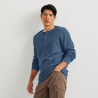 Eddie Bauer Men's Thermal Long Sleeve Henley