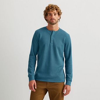 Eddie Bauer Men's Thermal Long Sleeve Henley