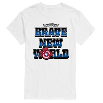 Men's Marvel Captain America Brave New World Graphic Tee