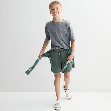 Boys 8-20 Sonoma Goods For Life® Knit Pull-On Cargo Shorts in Regular & Husky