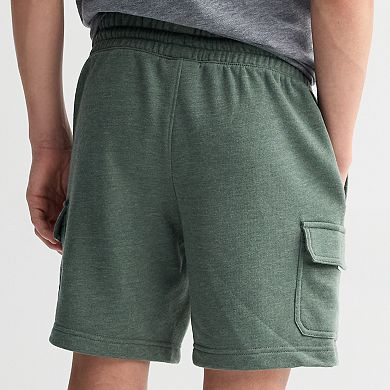 Boys 8-20 Sonoma Goods For Life® Knit Pull-On Cargo Shorts in Regular & Husky