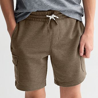 Boys 8-20 Sonoma Goods For Life® Knit Pull-On Cargo Shorts in Regular & Husky