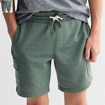 Boys 8-20 Sonoma Goods For Life® Knit Pull-On Cargo Shorts in Regular & Husky