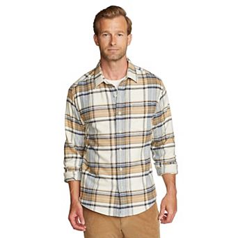 Men's Eddie Bauer Field Flannel 2.0 Button-Front Flex Shirt