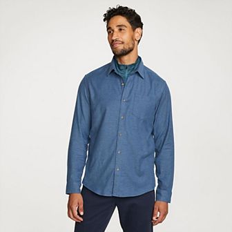 Men's Eddie Bauer Field Flannel 2.0 Button-Front Flex Shirt