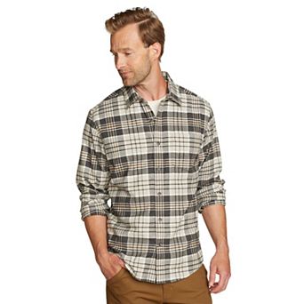 Men's Eddie Bauer Field Flannel 2.0 Button-Front Flex Shirt