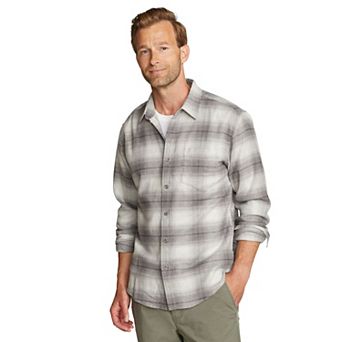 Men's Eddie Bauer Field Flannel 2.0 Button-Front Flex Shirt