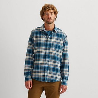 Men's Eddie Bauer Field Flannel 2.0 Button-Front Flex Shirt