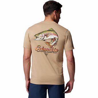 Men's Columbia Performance Fishing Gear Graphic Tee