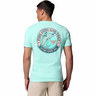 Men's Columbia Performance Fishing Gear Graphic Tee