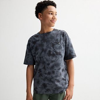 Boys 8-20 Sonoma Goods For Life® Relaxed Fit Tie Dye Pocket Tee in Regular & Husky