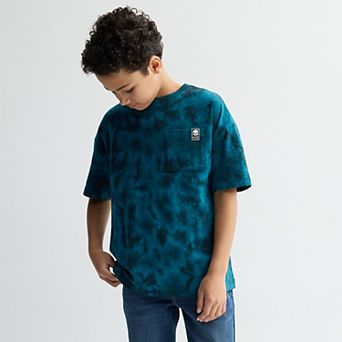 Boys 8-20 Sonoma Goods For Life® Relaxed Fit Tie Dye Pocket Tee in Regular & Husky