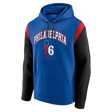 Men's Fanatics Royal Philadelphia 76ers Scorer Pullover Hoodie