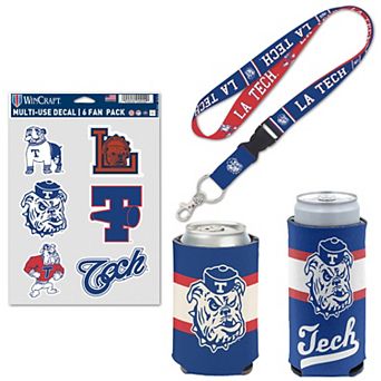 WinCraft Louisiana Tech Bulldogs Vintage Collection Fan Accessories Pack