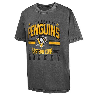 Youth Black Pittsburgh Penguins Sure Short T-Shirt