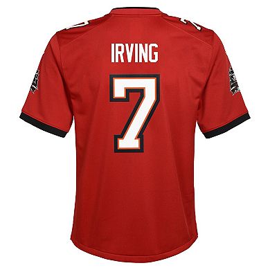 Youth Nike Bucky Irving Red Tampa Bay Buccaneers Team Game Jersey