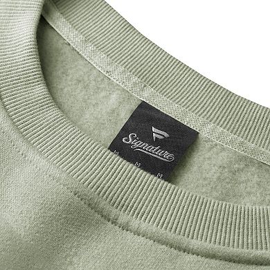 Women's Fanatics Olive Philadelphia 76ers Elements Flow Pullover Sweatshirt