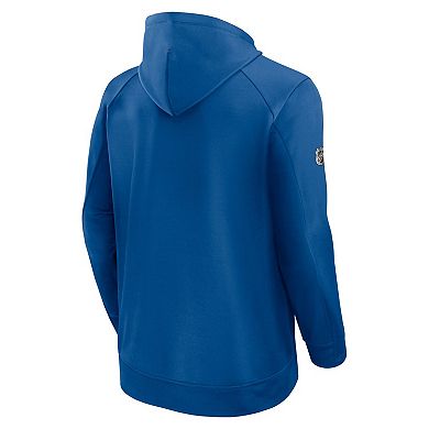 Men's Fanatics Navy Colorado Avalanche Authentic Pro Big & Tall Pullover Hoodie