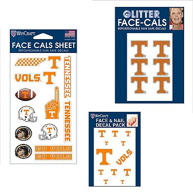 "WinCraft Tennessee Volunteers 4"" x 7"" Waterless Tattoos Set"