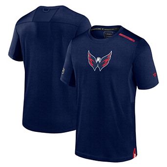 Men's Fanatics Navy Washington Capitals Authentic Pro Performance T-Shirt