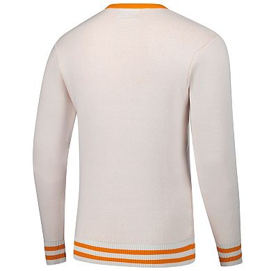 Unisex Uscape Apparel White Tennessee Volunteers Renew Knit Vintage Pullover Sweater