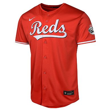 Youth Nike Red Cincinnati Reds Alternate Limited Jersey