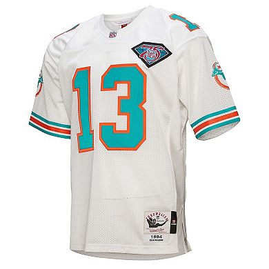 Men's Mitchell & Ness Dan Marino White Miami Dolphins 1994 Authentic Throwback Retired Player Jersey