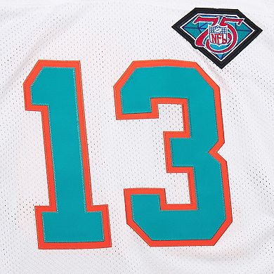 Men's Mitchell & Ness Dan Marino White Miami Dolphins 1994 Authentic Throwback Retired Player Jersey